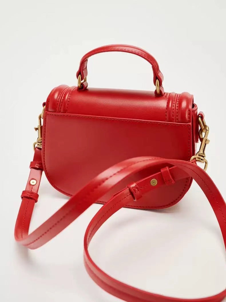 Red Mini Flip Shoulder Casual Portable Crossbody Bag GO Buy