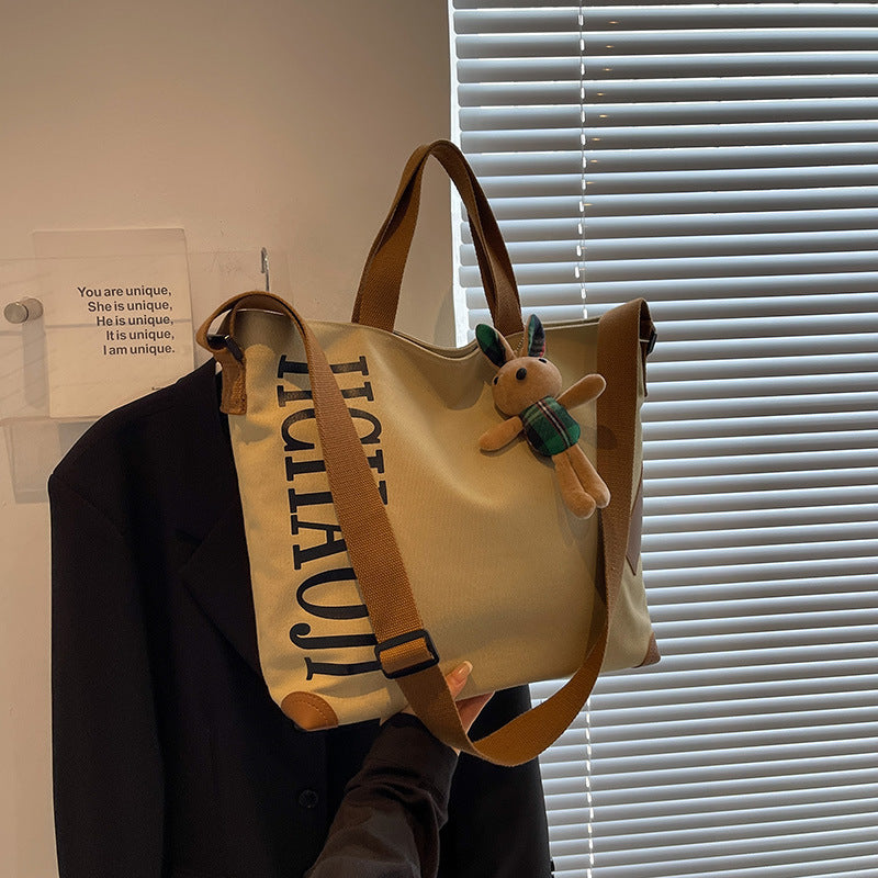 Women's Casual Large-capacity Canvas Shoulder Messenger Bag GO Buy