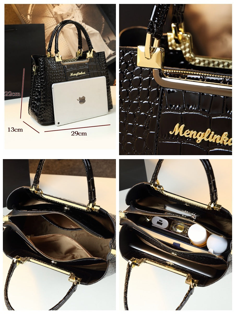 Fashion Print Atmospheric Light Luxury Handbag GO Buy