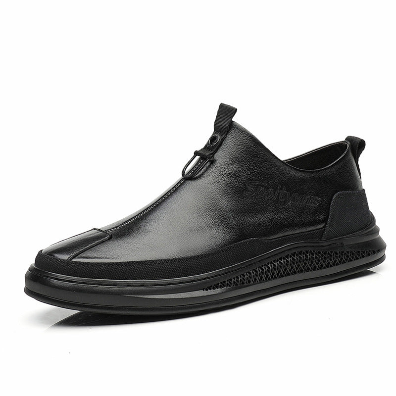 New Mens Leather Casual Shoes White Tenis Footwear For Men GO Buy
