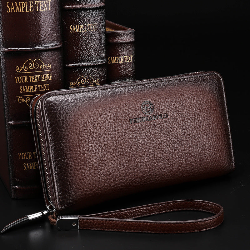 Large Capacity Men's Business Casual Long Wallet GO Buy