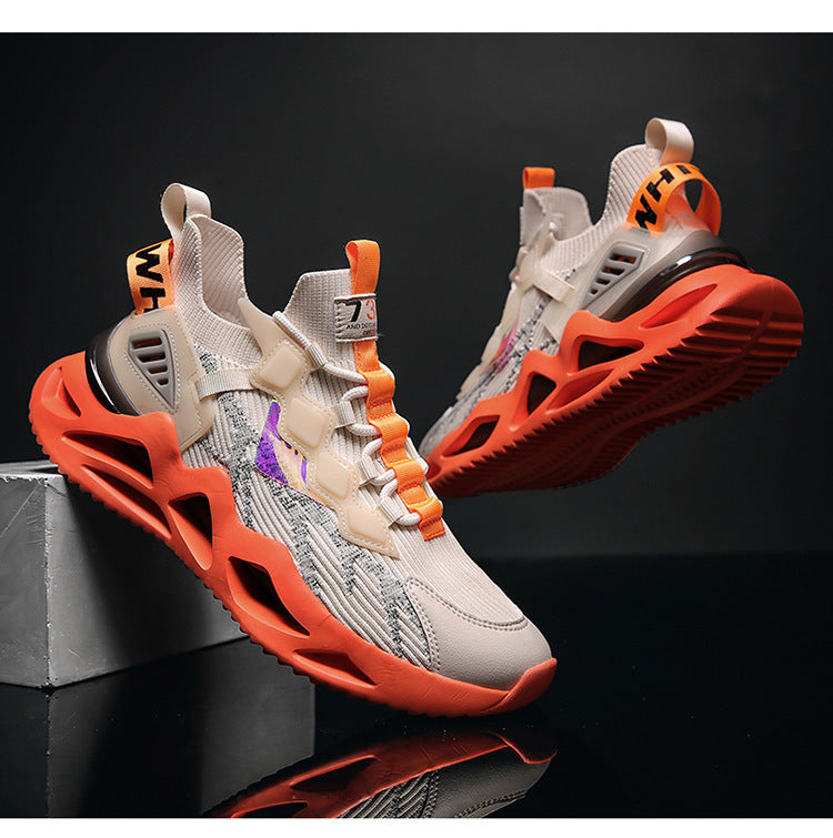 Men Sneakers Cool Wave Sole Sport Running Shoes GO Buy