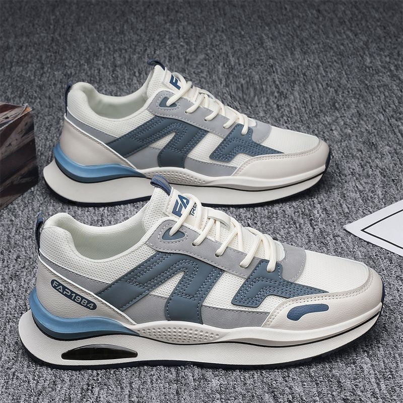 New Casual Running Tourism Thick Bottom Heightened Sneakers Men's Gobuy Fashion