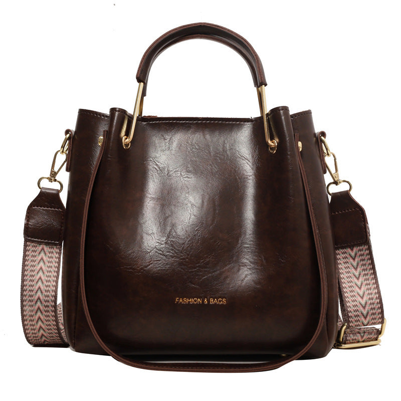 Retro Large Capacity Hand-held Tote Bag Casual Crossbody GO Buy