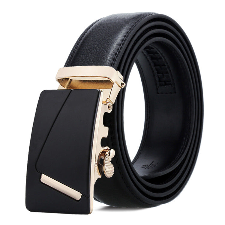 Men's Belt Automatic Buckle Business Trouser Belt GO Buy