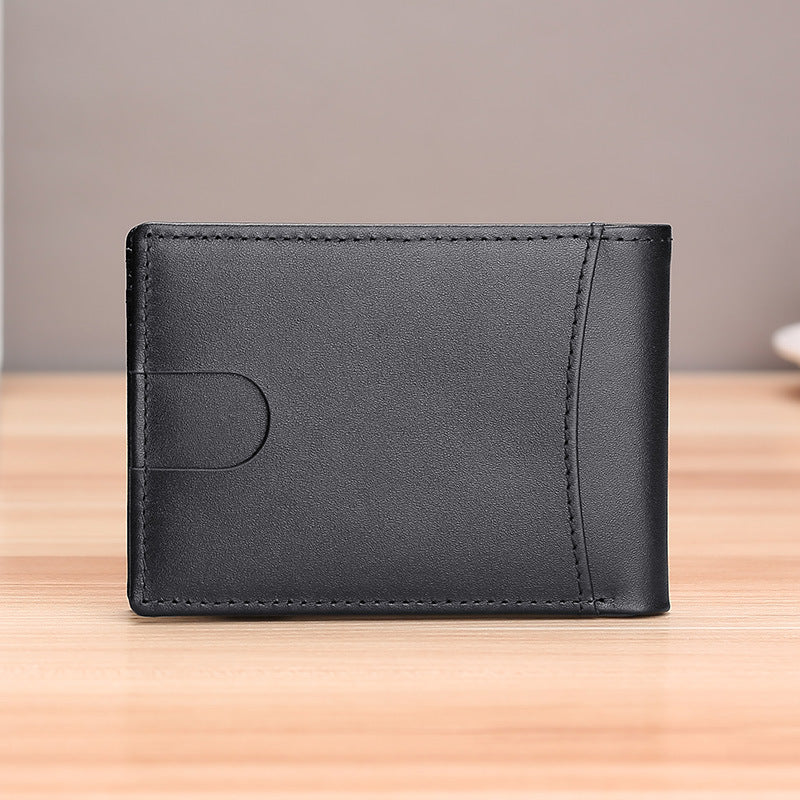 Fashion Men Leather Tracker Wallet GO Buy
