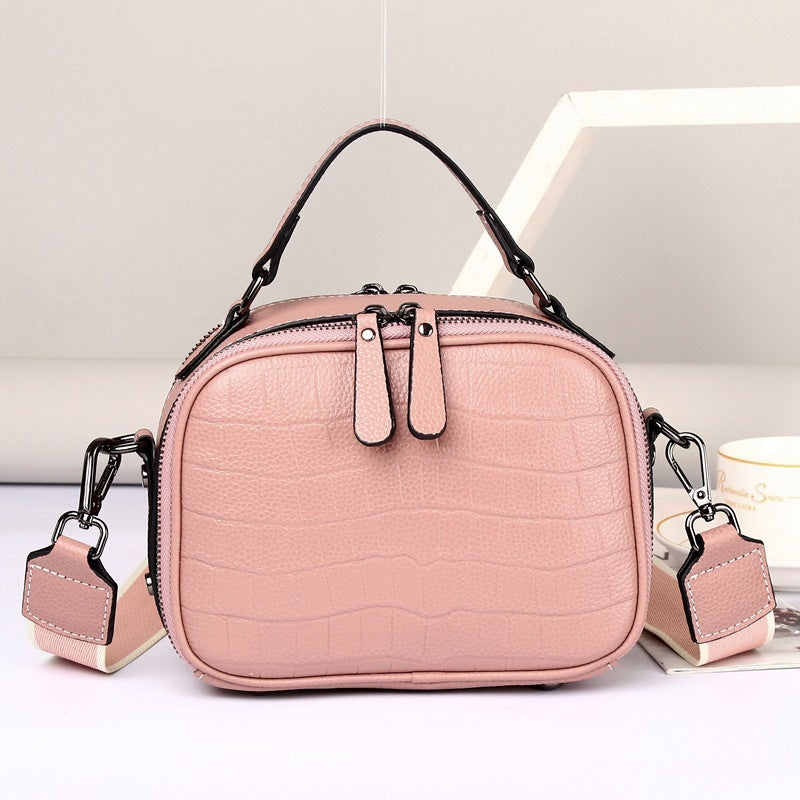 First Layer Cowhide Crossbody Handbag GO Buy