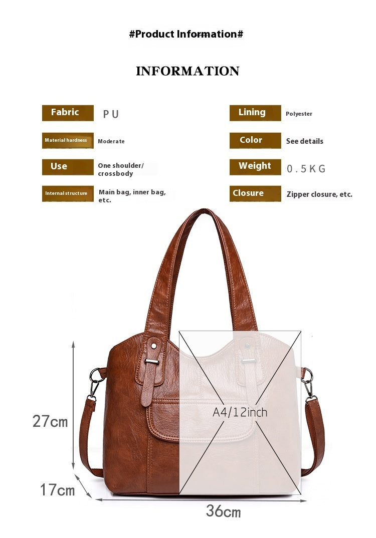 Fashion Trend Women's Pu Handbag GO Buy