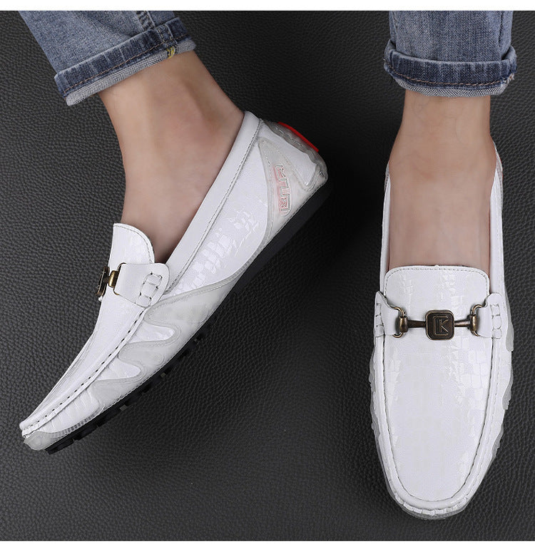 First Layer Cowhide Casual Shoes For Men Gobuy Fashion