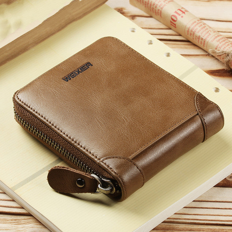 Retro Men's Horizontal Multifunctional Card Holder GO Buy