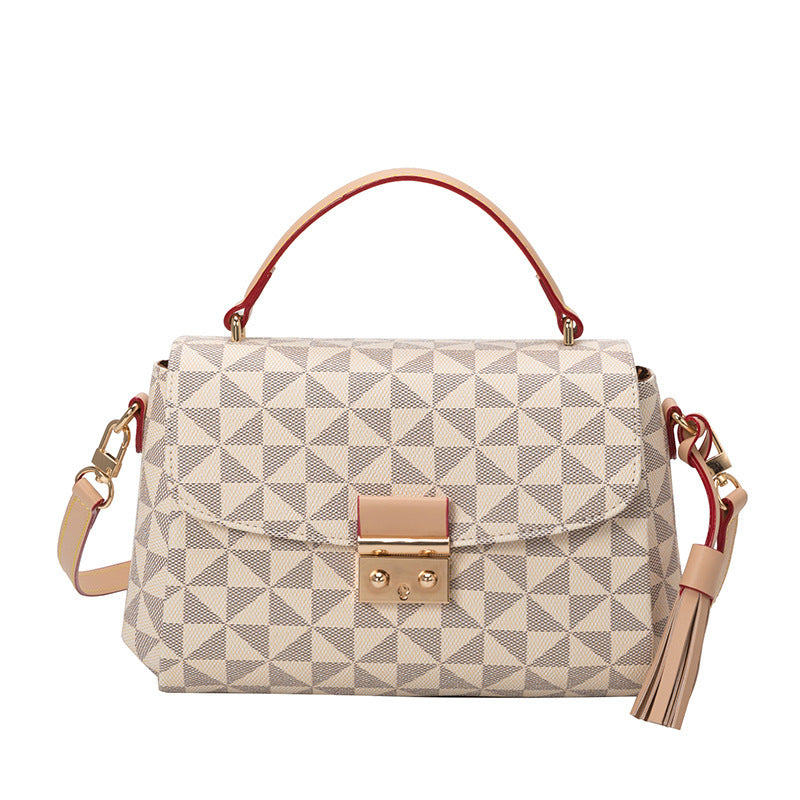 Lock Messenger Bag Simple Versatile One Shoulder Diagonal GO Buy
