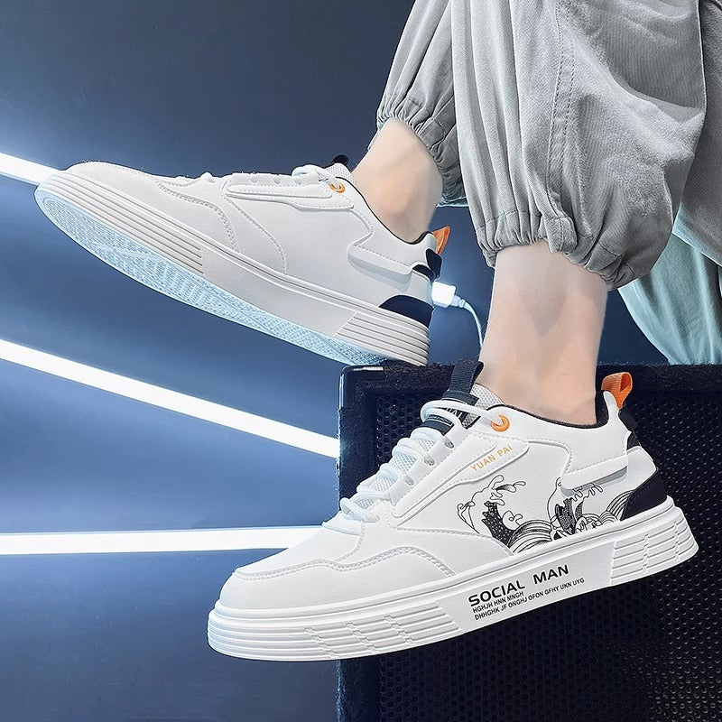 Sneakers Men's Sports White Fashion Shoes Gobuy Fashion