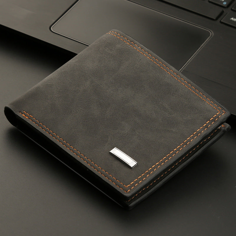 Men's Wallet Multifunctional Wallet Wallet Fashion Short Style GO Buy