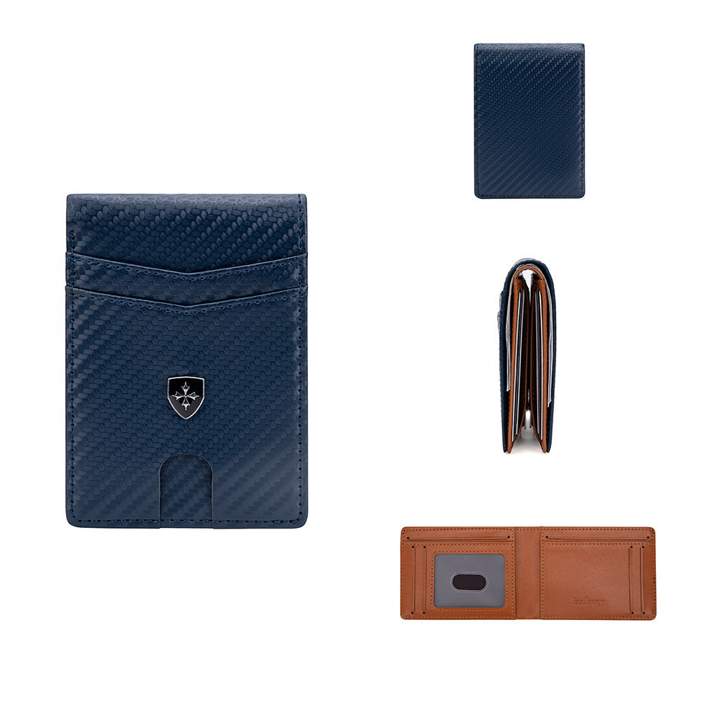 New Men's Wallet Short And Simple Two Fold GO Buy