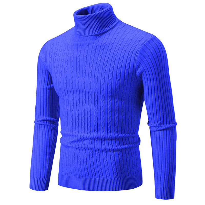 Retro Simple High Collar Bottoming Sweater Wear Casual Thin Slimming Knitwear GO Buy