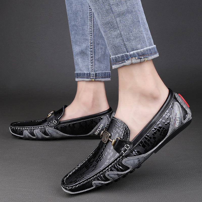 First Layer Cowhide Casual Shoes For Men Gobuy Fashion
