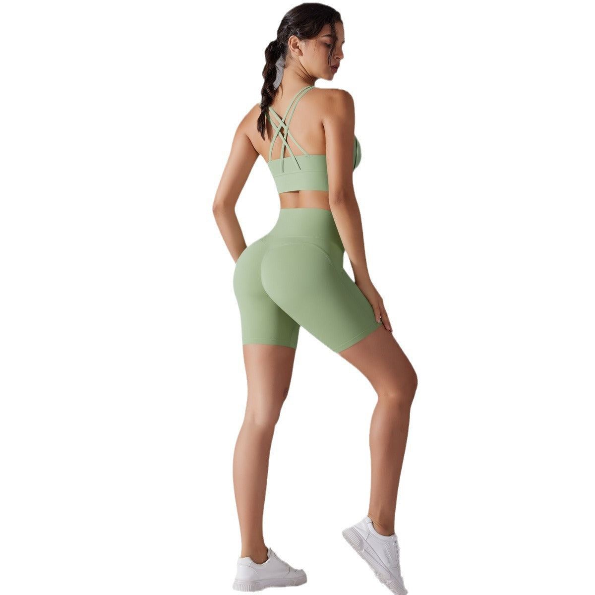Beauty Back Cross Sports Underwear Fitness Yoga Wear Suit Gobuy Fashion