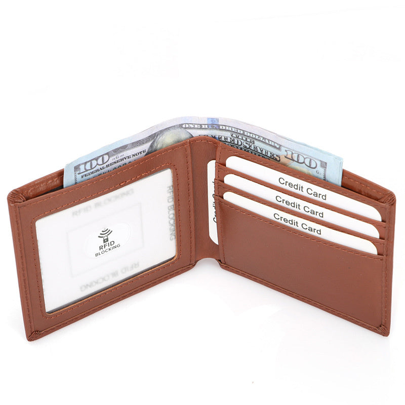 Men's Wallet Made Of Crazy Horse Leather GO Buy