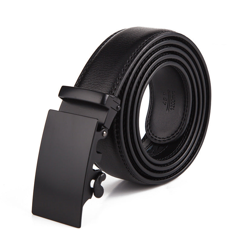 Men's Belt Automatic Buckle Business Trouser Belt GO Buy