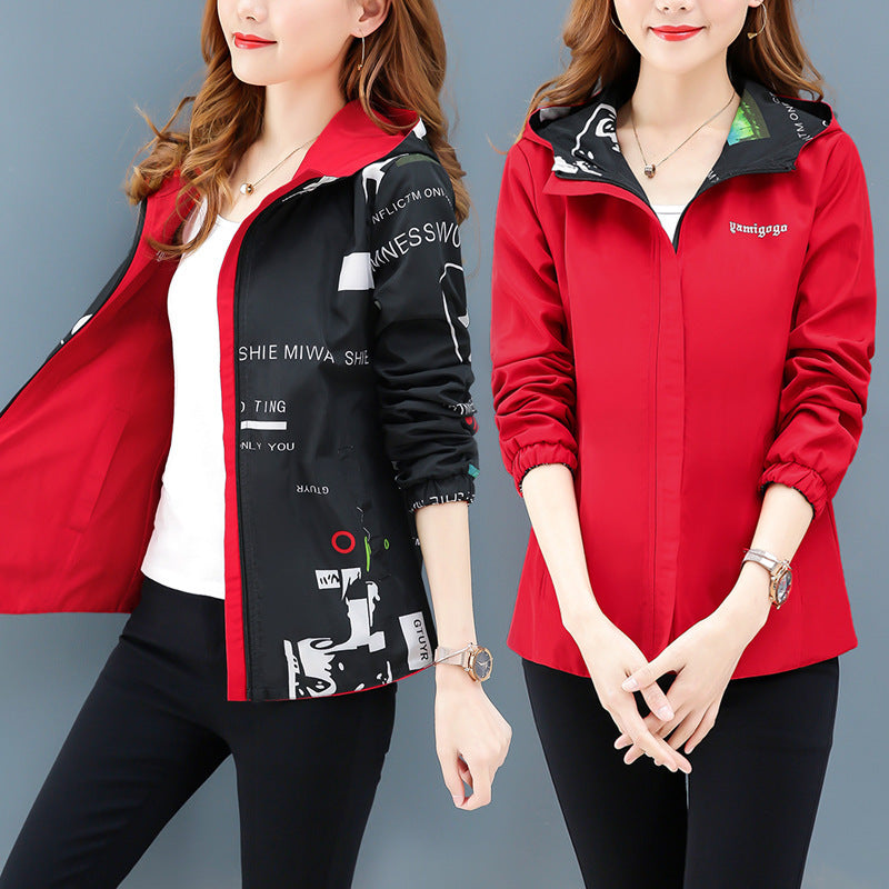 Spring Short Small Coat For Women Loose Jacket Women Casual All-matching Jacket Thin GO buy