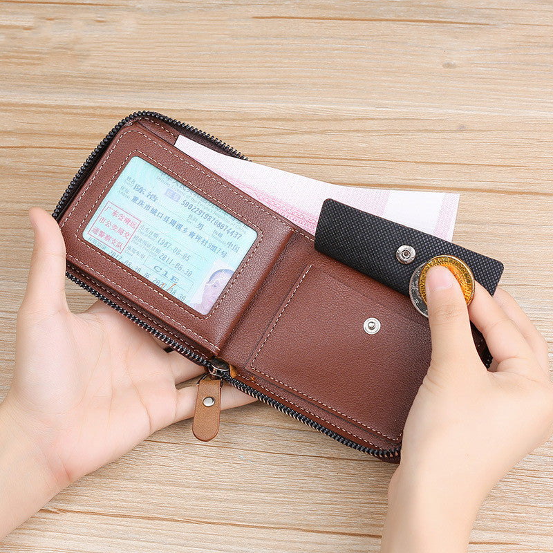 Retro Men's Horizontal Multifunctional Card Holder GO Buy