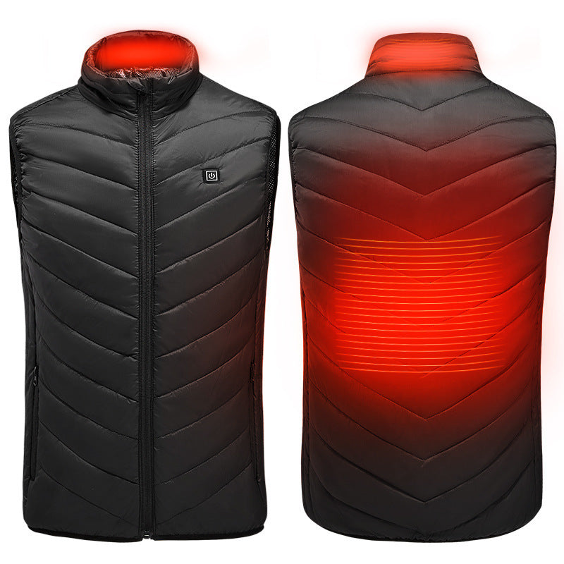Smart Heating Vest Male Heating Clothing Electric Heating Vest GO Buy