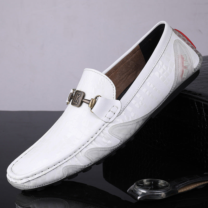 First Layer Cowhide Casual Shoes For Men Gobuy Fashion