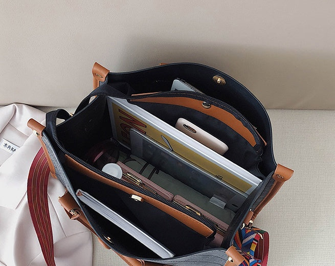 Large-capacity One-shoulder Messenger Bag Handbag Trendy GO Buy