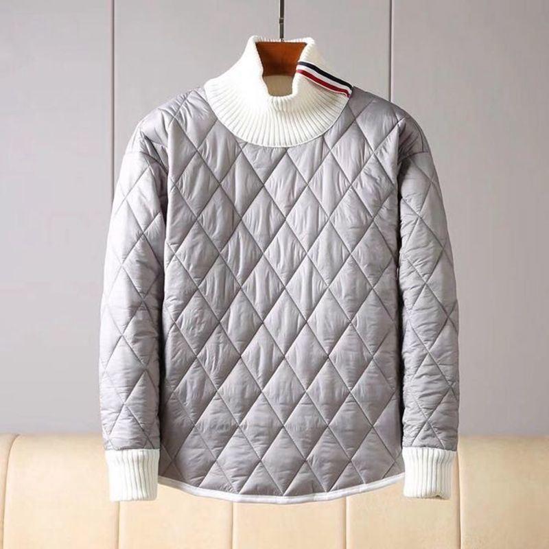 Men's Fashion Thickened Thermal Turtleneck Cotton Suit GO Buy