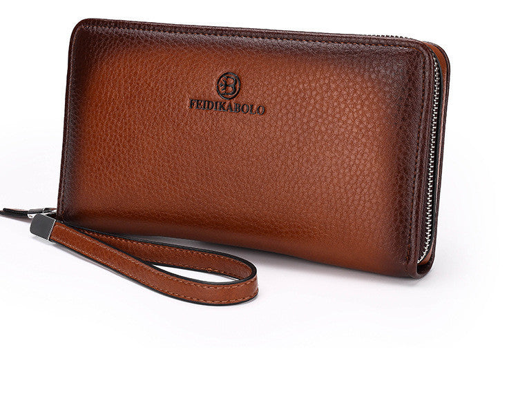 Large Capacity Men's Business Casual Long Wallet GO Buy