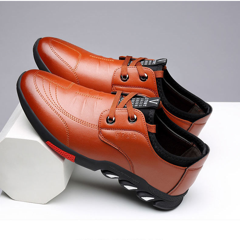 Leather Shoes Mens Leather Spring New Mens Business GO Buy