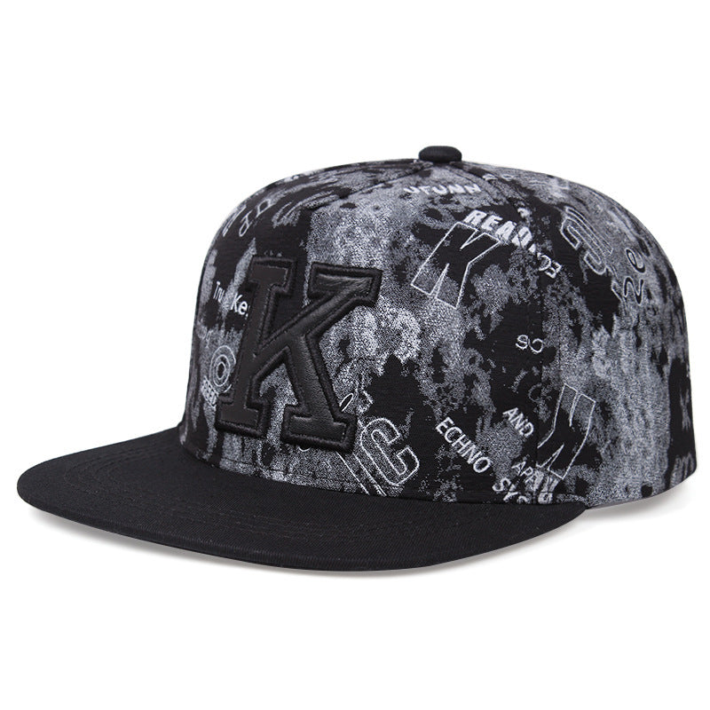 K Letter Baseball Cap Hip Hop Hat Size Adjustable Gobuy Fashion