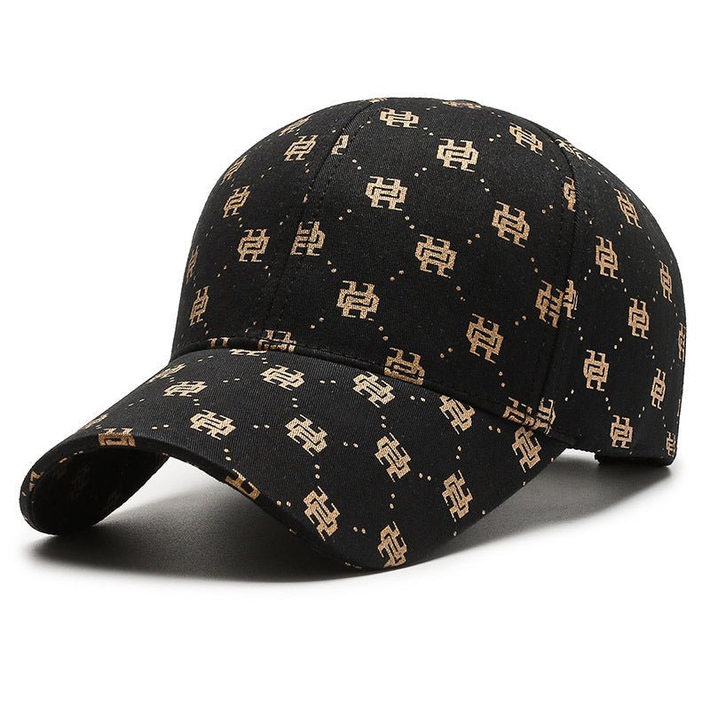 Full Printed Men's Outdoor Sun - proof Couple's Light Plate Peaked Cap - Gobuy Fashion