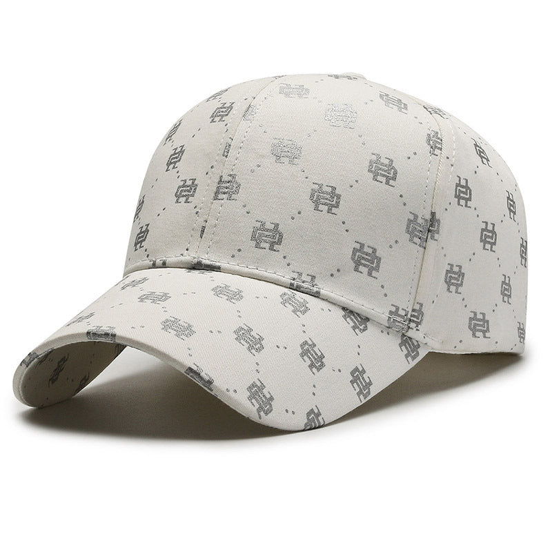 Full Printed Men's Outdoor Sun - proof Couple's Light Plate Peaked Cap - Gobuy Fashion