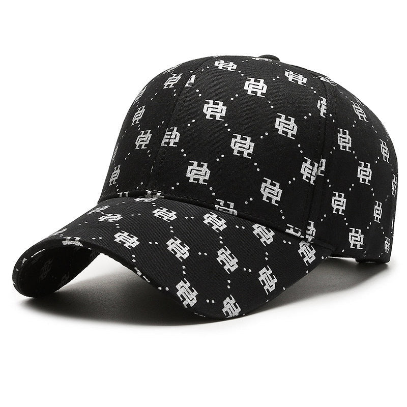 Full Printed Men's Outdoor Sun - proof Couple's Light Plate Peaked Cap - Gobuy Fashion