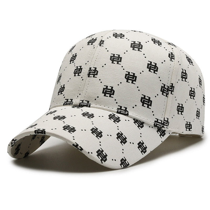 Full Printed Men's Outdoor Sun - proof Couple's Light Plate Peaked Cap - Gobuy Fashion