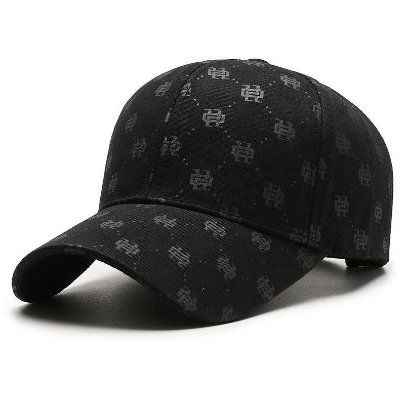 Full Printed Men's Outdoor Sun - proof Couple's Light Plate Peaked Cap - Gobuy Fashion
