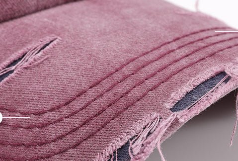 Letter Three - dimensional Embroidery Hole Soft Wine Red Baseball Cap - Gobuy Fashion