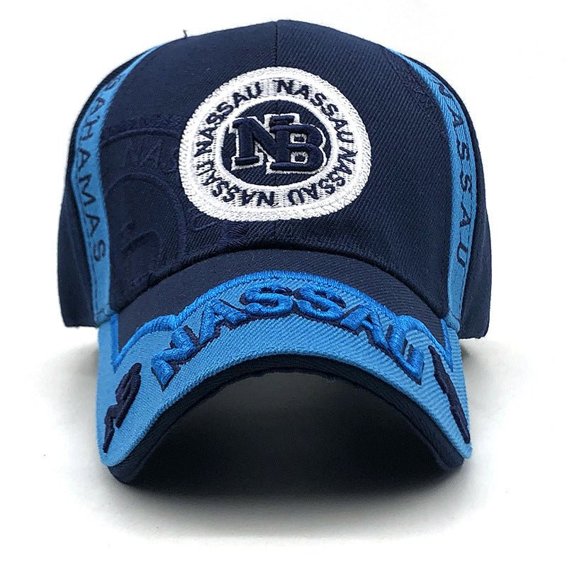 Men's And Women's Embroidered Trendy Letter Baseball Cap - Gobuy Fashion