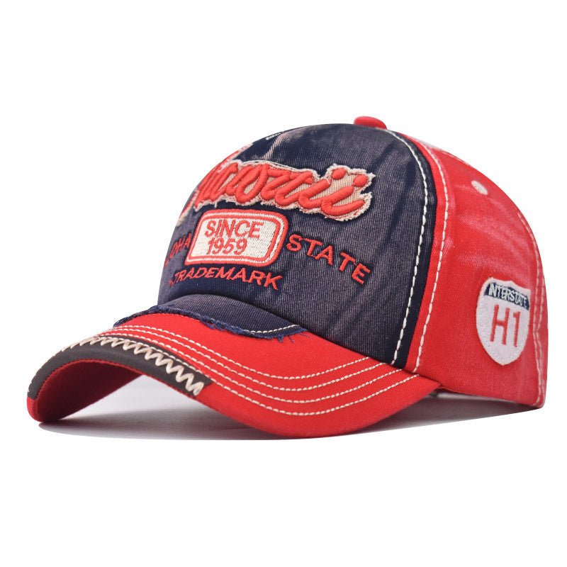 Men's And Women's Four Seasons Cowboy Hat Simple Sun - poof Peaked Cap - Gobuy Fashion