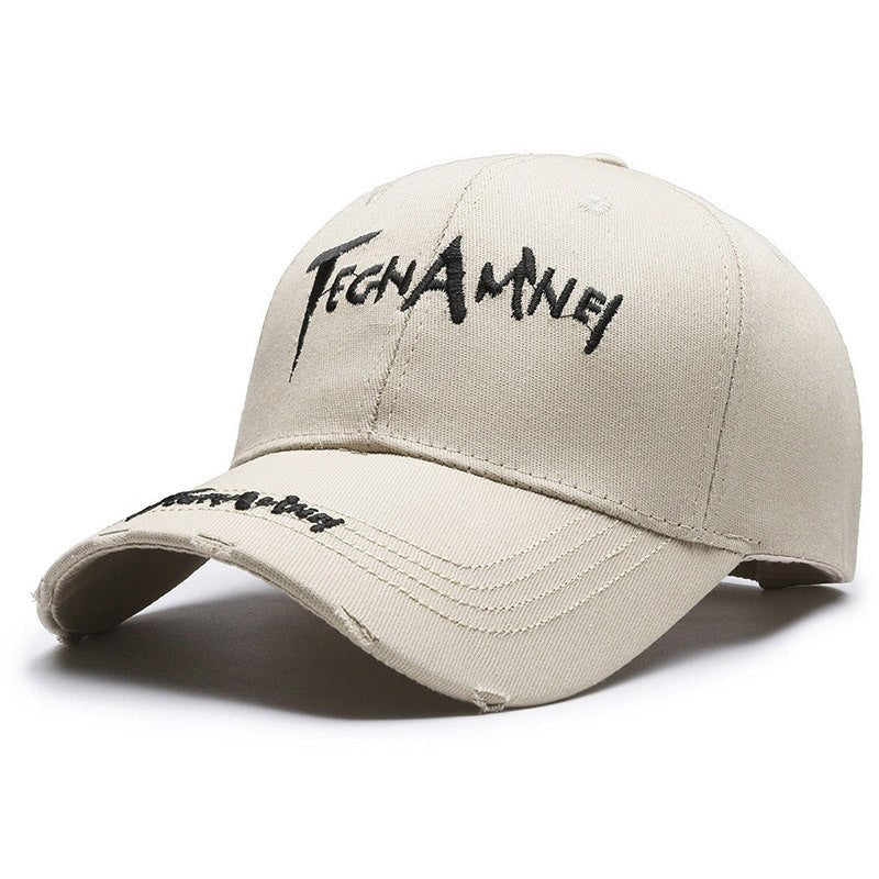 Summer Couple Casual All - match Washed Baseball Cap Sun Protection - Gobuy Fashion