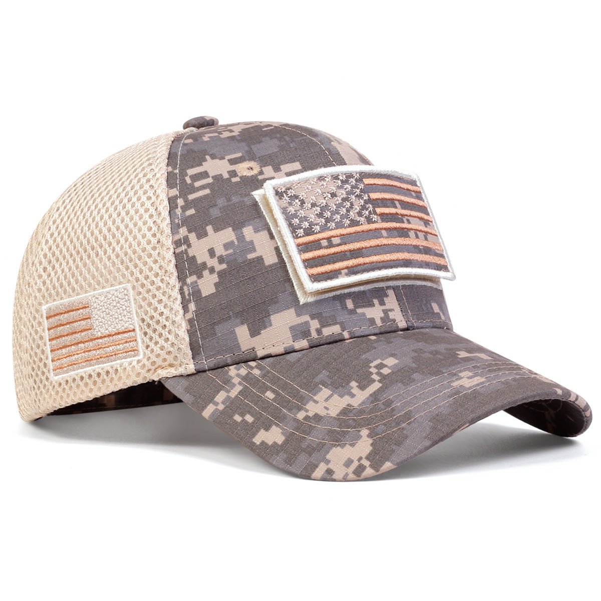 Sun Protection Sports Velcro Outdoor Military Fans Men's Camouflage Hat - Gobuy Fashion