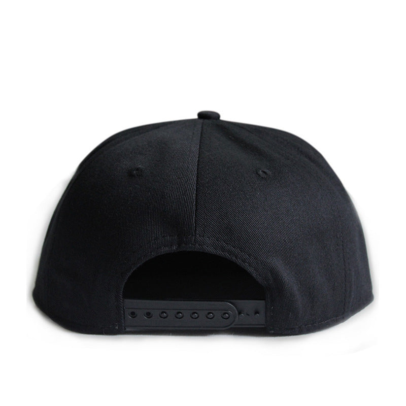 Men's Hip Hop Peaked Flower Sequins Flat-brimmed Baseball Cap Gobuy Fashion