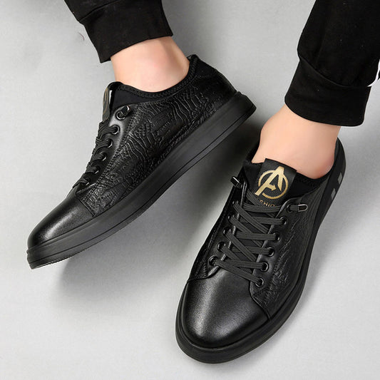Men's Casual Leather Business Fashion Soft Surface GO Buy