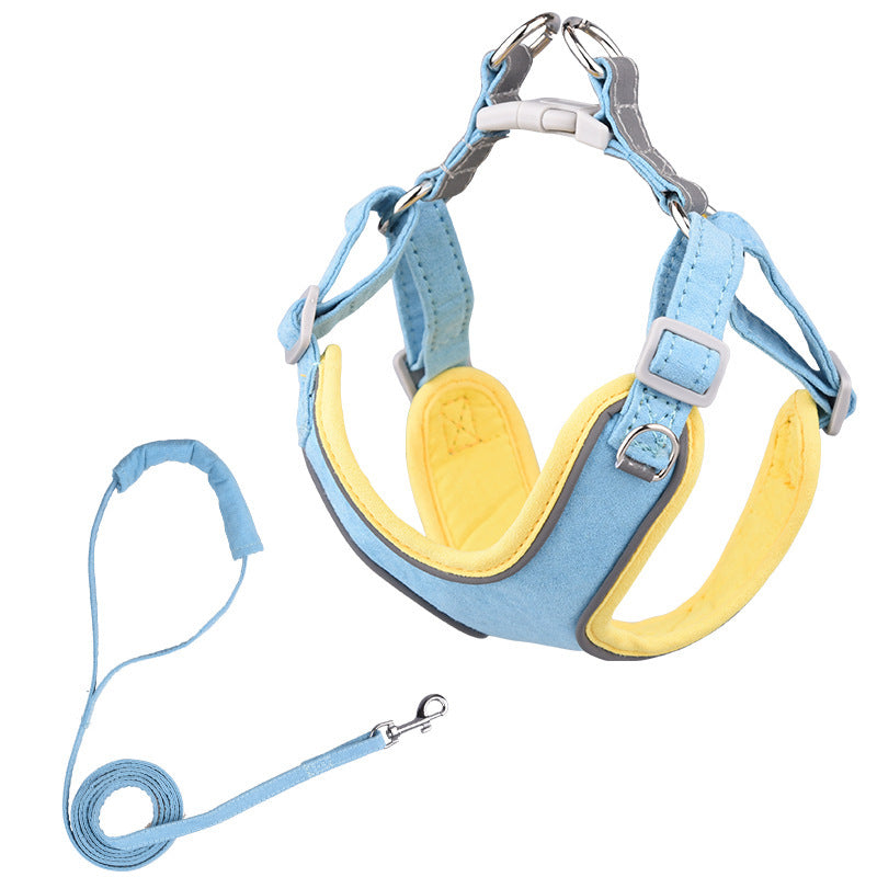 Adjustable Dog Harness And Comfortable Pet Leash Gobuy Fashion