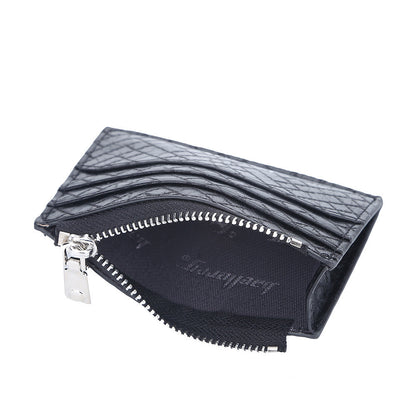 Men's Small Card Bag Euro American Plaid Fashion Clip GO Buy