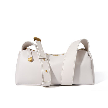 Women's High-grade Cowhide Baguette Underarm Bag GO Buy