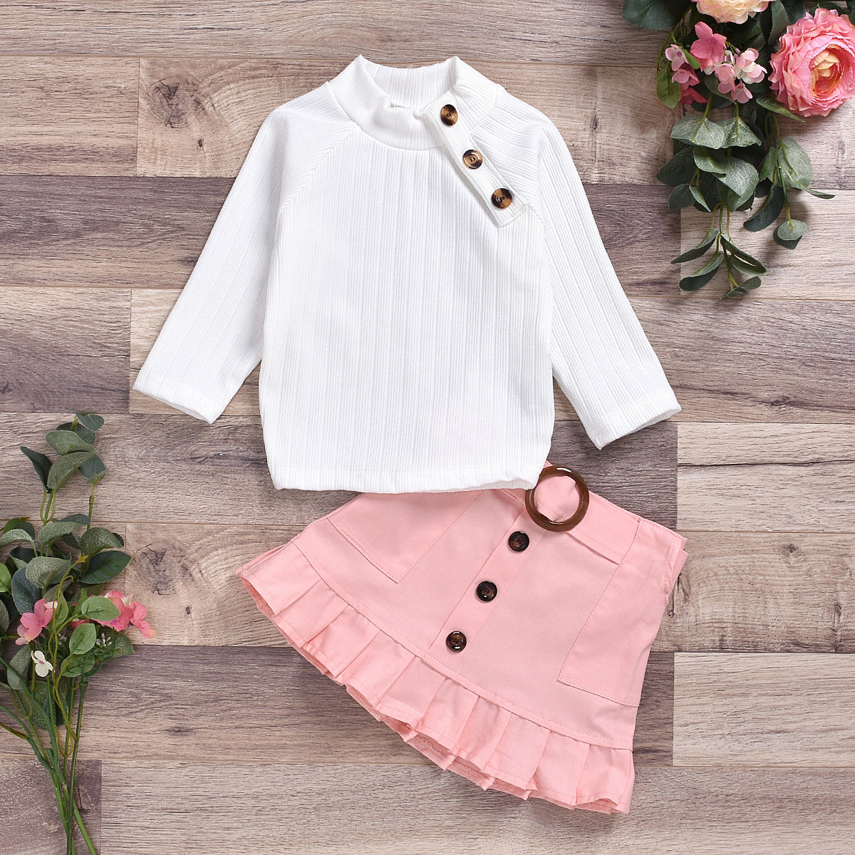Pure cotton pit strip children's suit GO buy