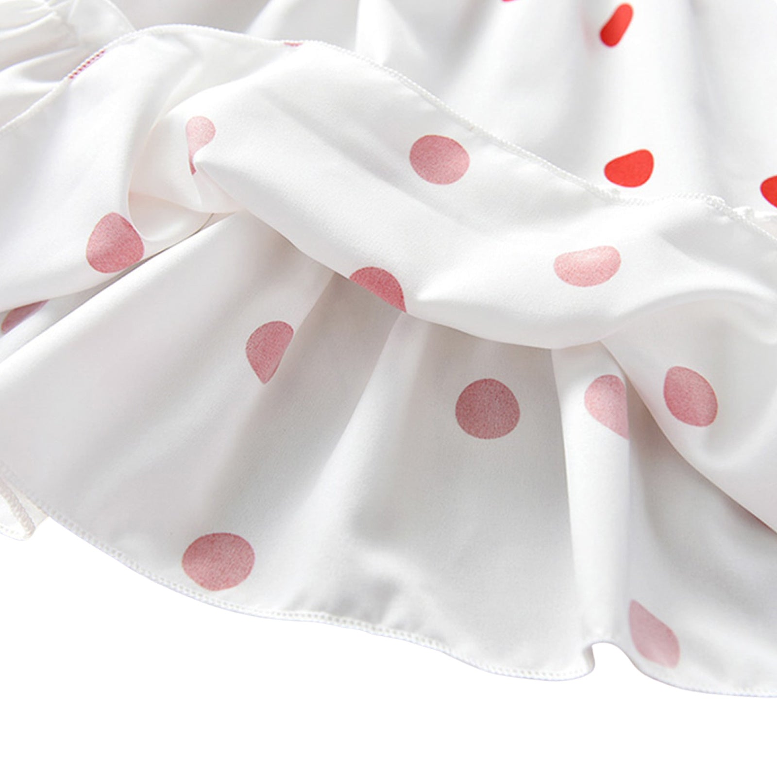 Summer Skirt Girls Sweet Lace Polka Dot Dress GO buy