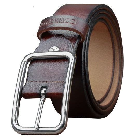 Men's leather business belt GO Buy